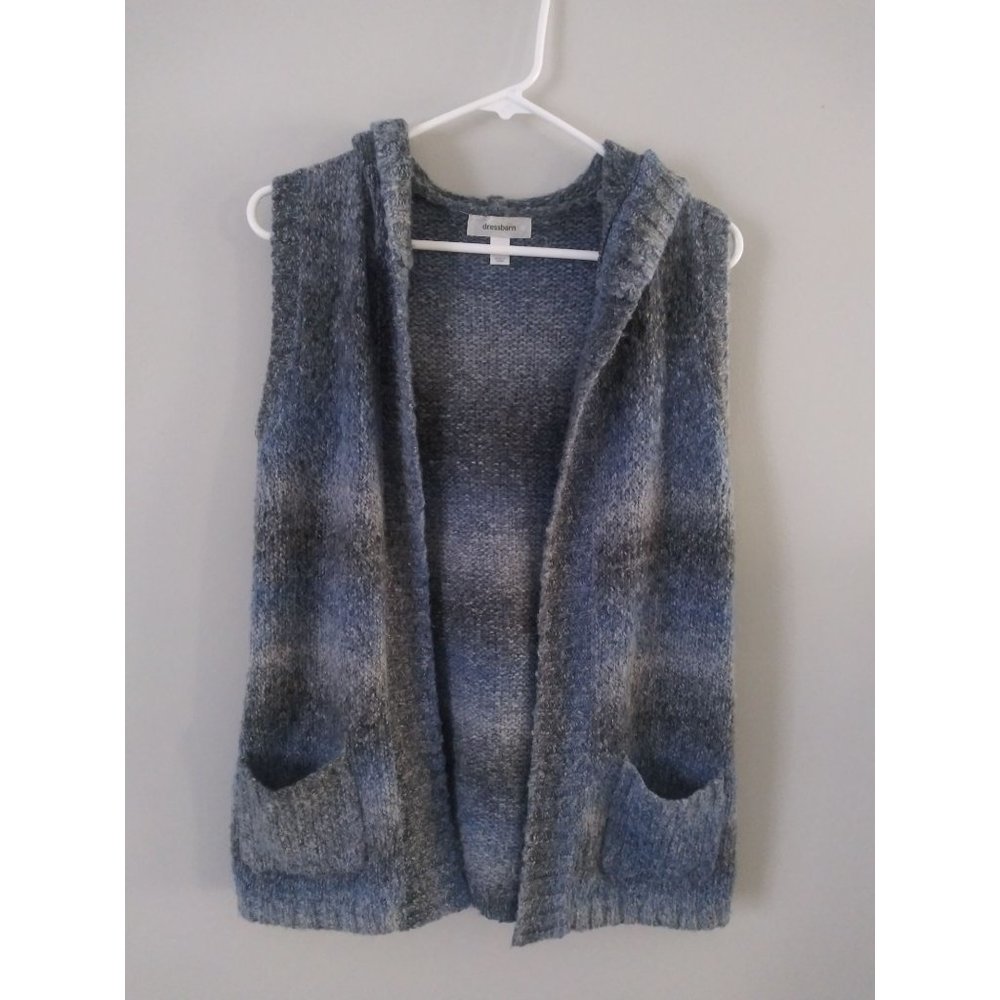 DressBarn Cardigan Sleeveless Sweater Size S